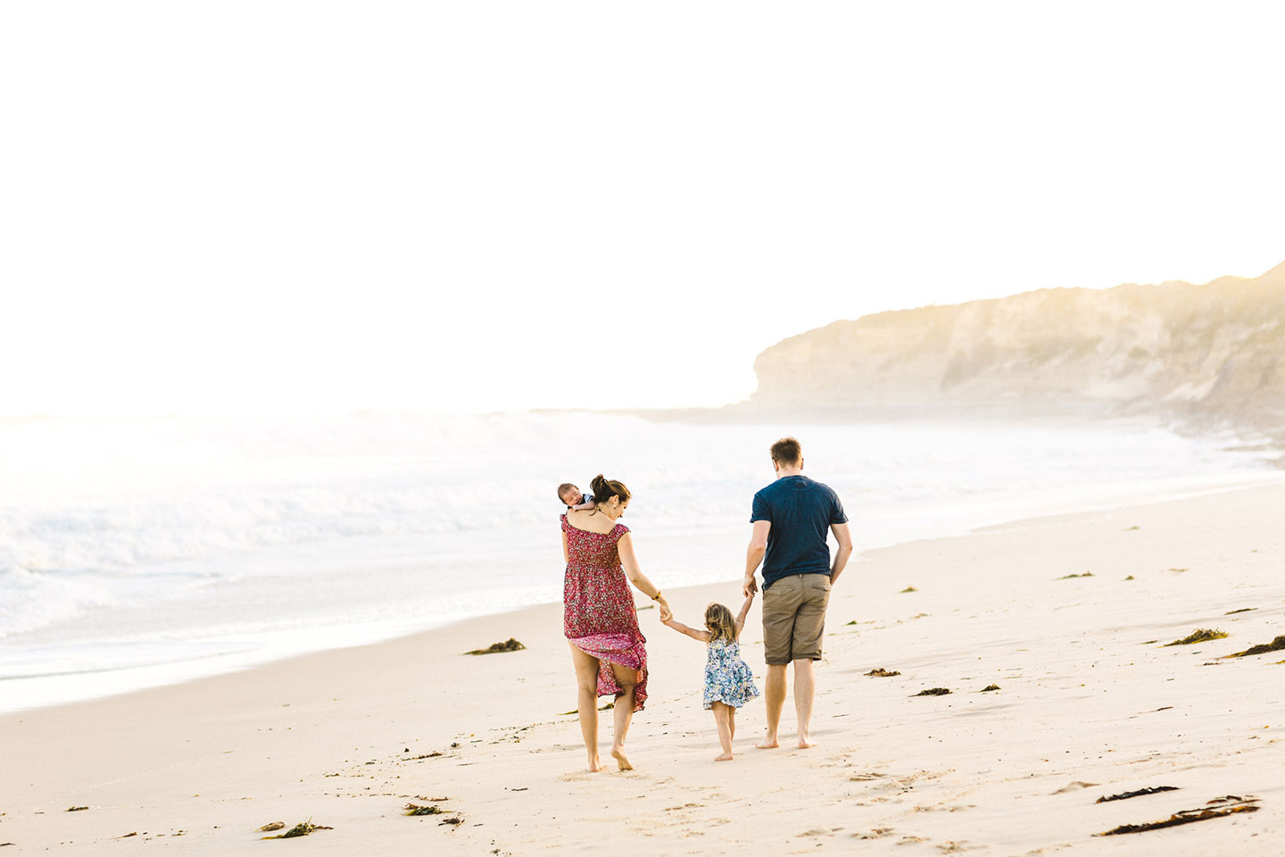 Norah Head Beach Family Session Portraits